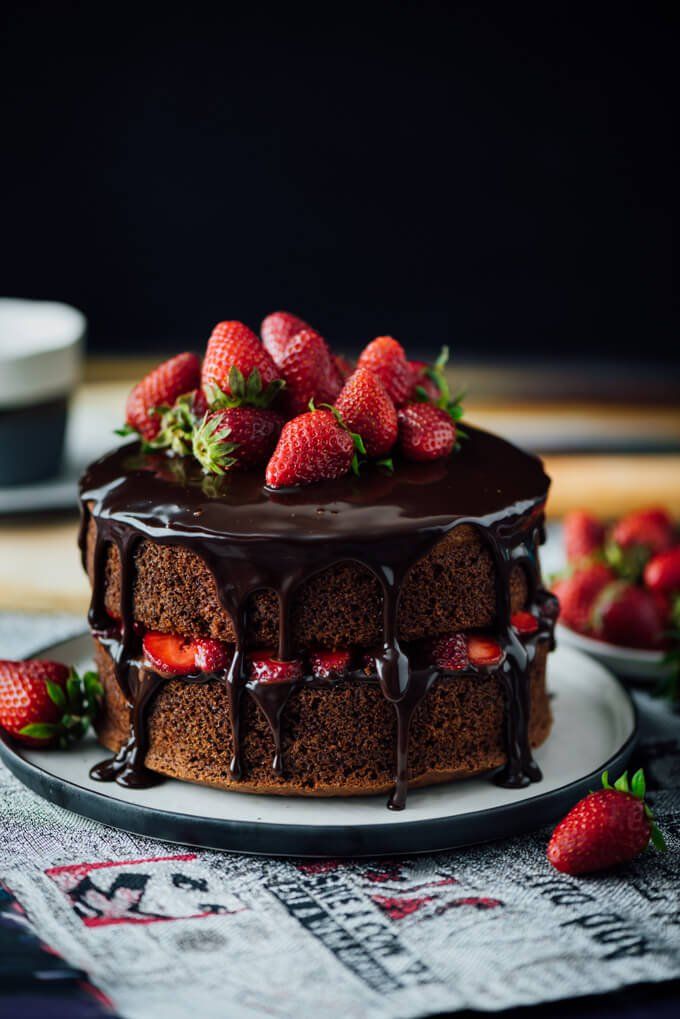 Double Chocolate Cake
